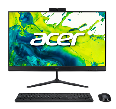 ACER AiO računalo C24 / 23.8", 1920 x 1080, Intel N150, 16 GB, 512 GB SSD, DOS, crna